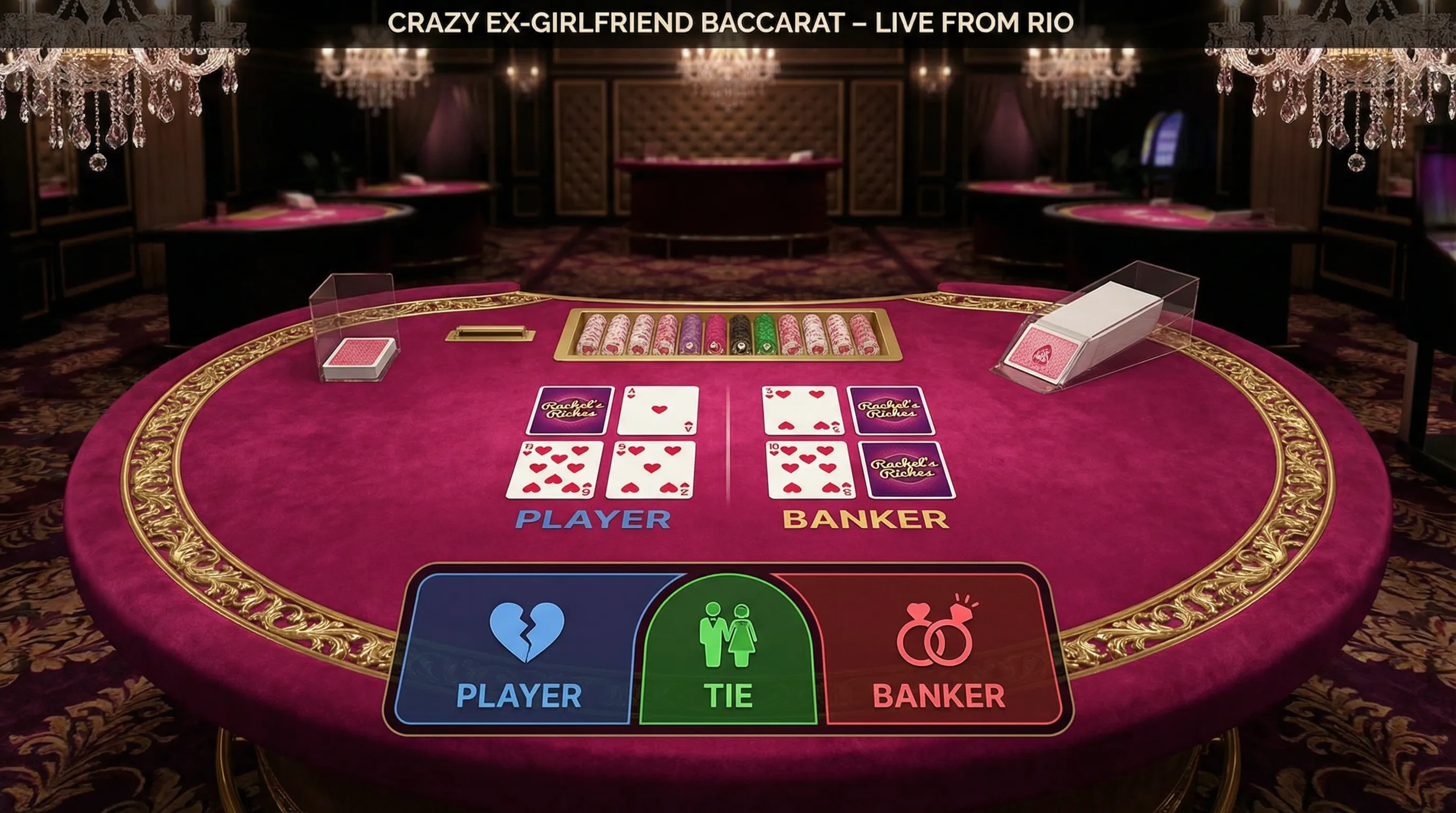 Bacará elegante no 23bet